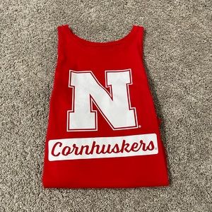 Medium hustlers red tank top